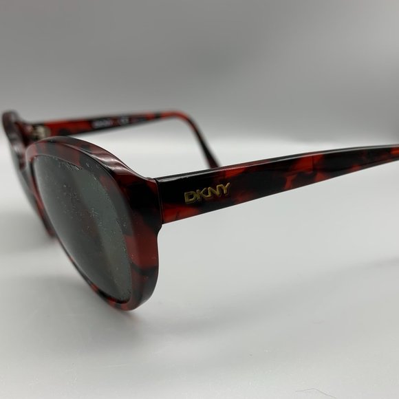 DKNY DY4084 Dk Tortoise/Red Butterfly Frame Sunglasses main image 8